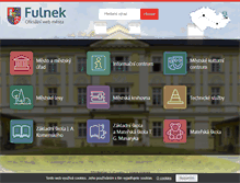 Tablet Screenshot of fulnek.cz